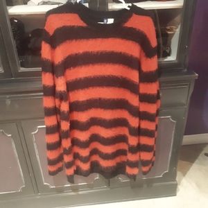 H&M Faux Mohair Longline Sweater